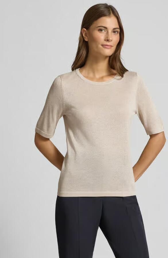 Christian Berg Woman Selection Gebreide pullover met ribboorden - Foto 2