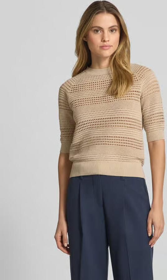 Christian Berg Woman Selection Gebreide pullover met ronde hals - Foto 2