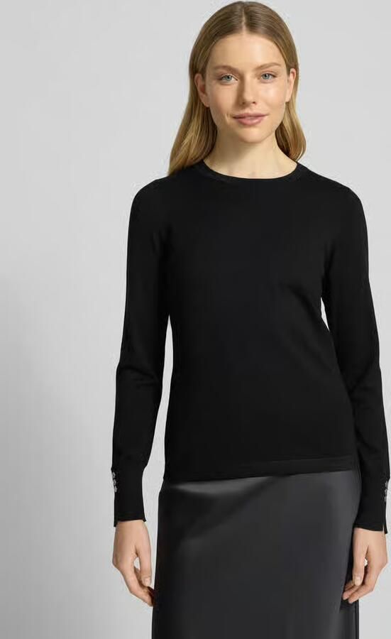 Christian Berg Woman Selection Gebreide pullover met ronde hals - Foto 2