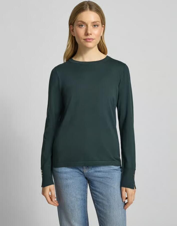 Christian Berg Woman Selection Gebreide pullover met ronde hals - Foto 2