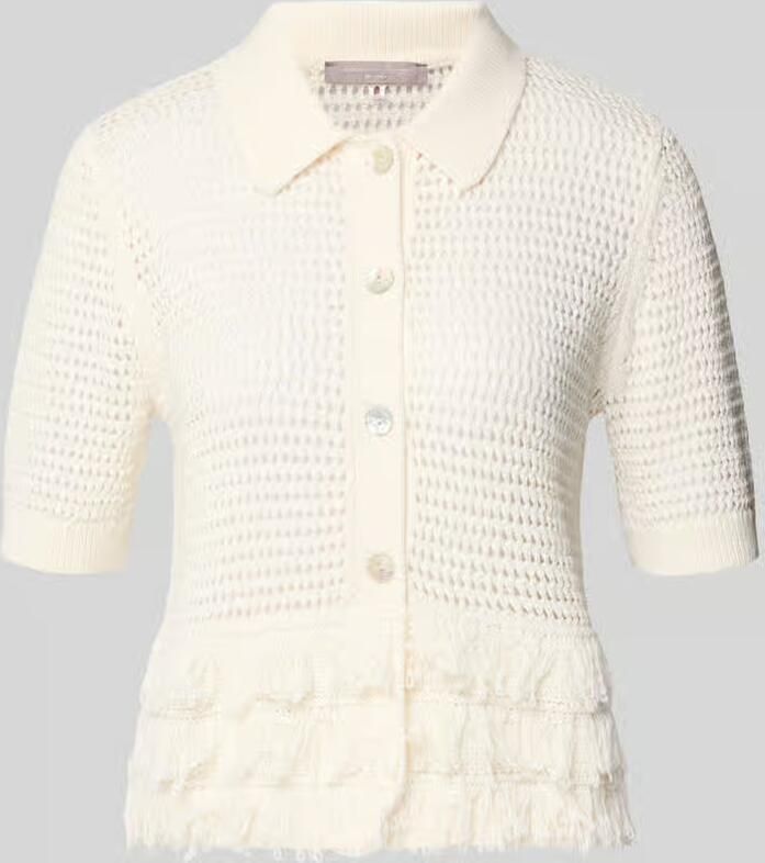 Christian Berg Woman Selection Gebreide top met franjes - Foto 2