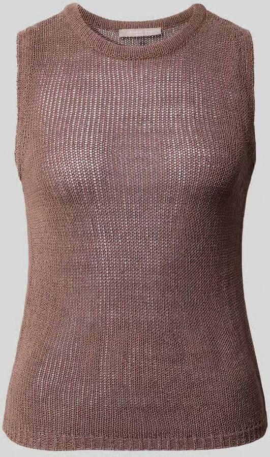 Christian Berg Woman Selection Gebreide top met ronde hals - Foto 2