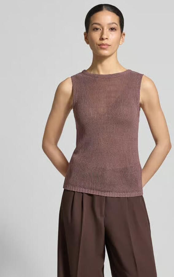 Christian Berg Woman Selection Gebreide top met ronde hals - Foto 2