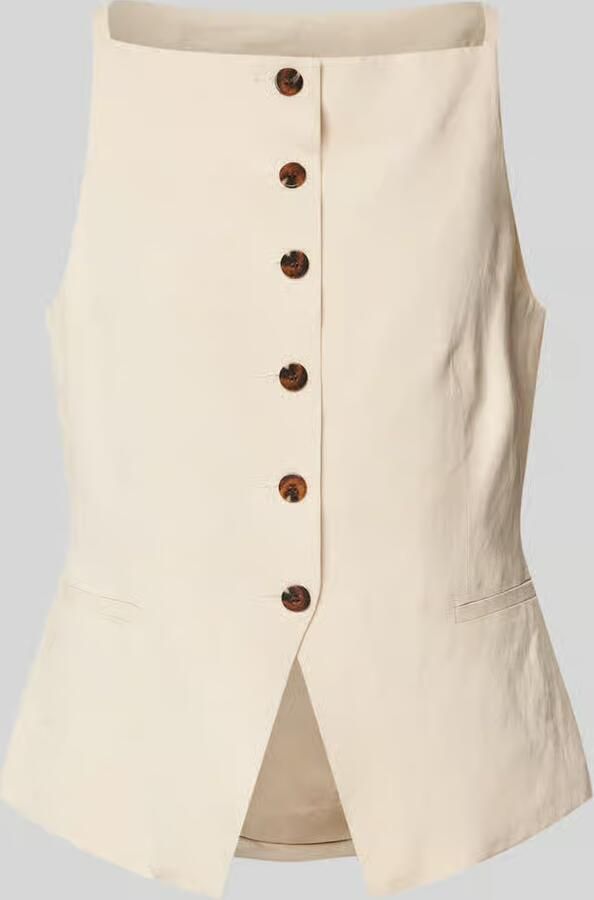 Christian Berg Woman Selection Gilet met vierkante hals