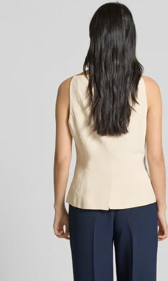 Christian Berg Woman Selection Gilet met vierkante hals