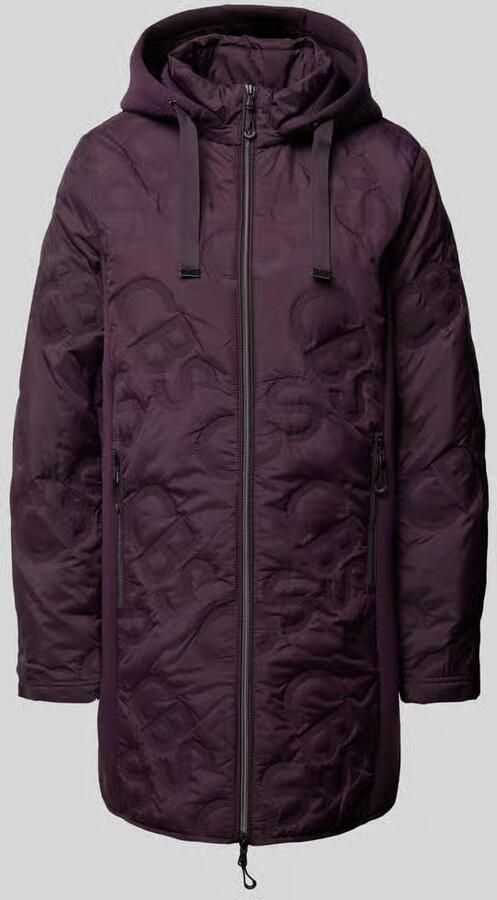 Christian Berg Woman Selection Hybride jack met inzet van scuba en capuchon - Foto 2
