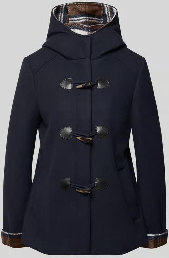 Christian Berg Woman Selection Jas met capuchon en steekzakken
