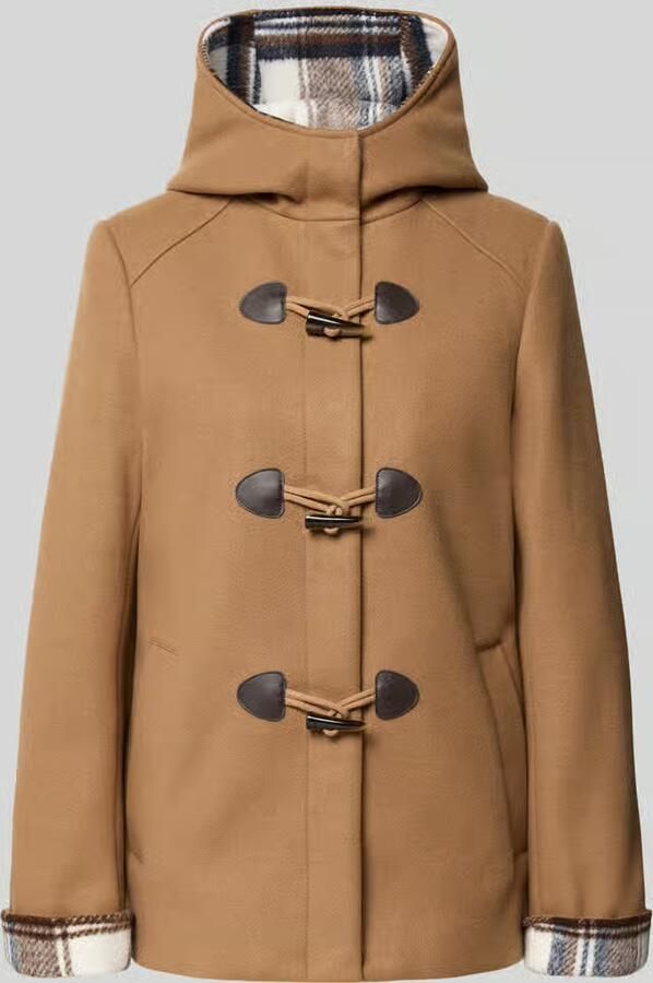Christian Berg Woman Selection Jas met capuchon en steekzakken
