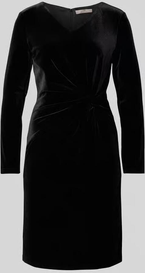 Christian Berg Woman Selection Knielange jurk met knoopdetail