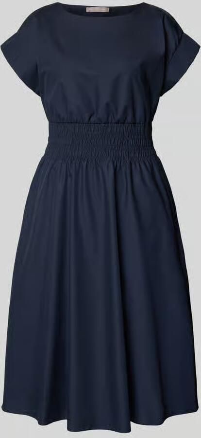 Christian Berg Woman Selection Knielange jurk met smokdetails - Foto 4