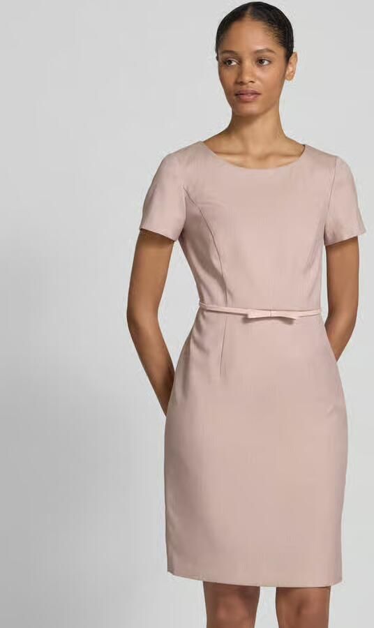 Christian Berg Woman Selection Knielange jurk met tailleriem - Foto 3
