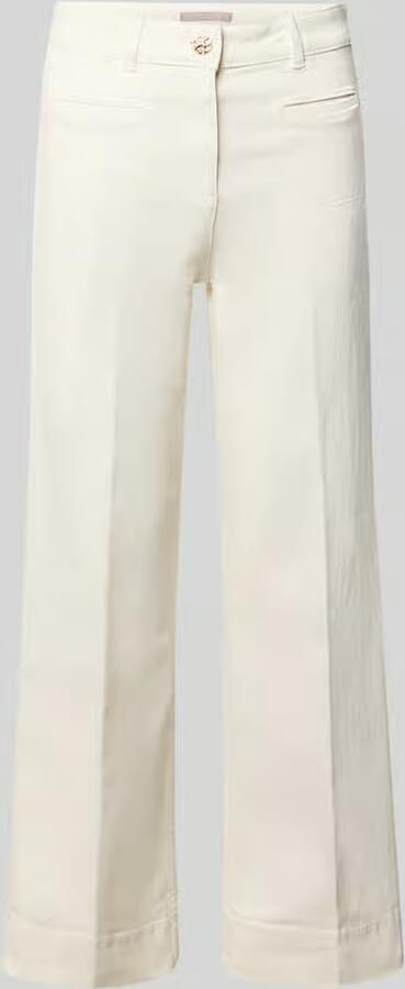 Christian Berg Woman Selection Kort jeans met paspelzakken - Foto 2