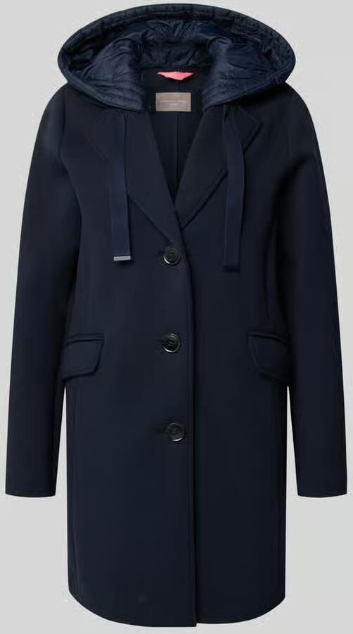 Christian Berg Woman Selection Lange jas met Capuchon en klepzakken - Foto 4