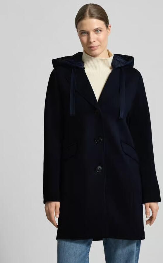 Christian Berg Woman Selection Lange jas met Capuchon en klepzakken - Foto 3