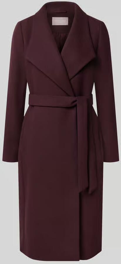 Christian Berg Woman Selection Lange jas met wol