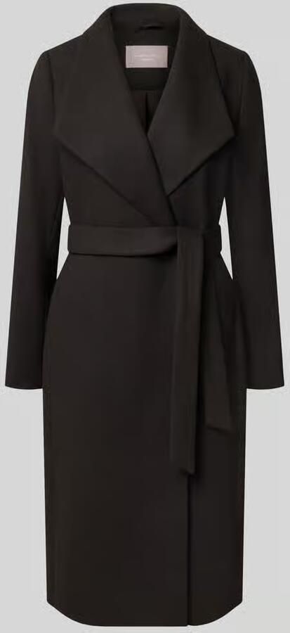 Christian Berg Woman Selection Lange jas met wol