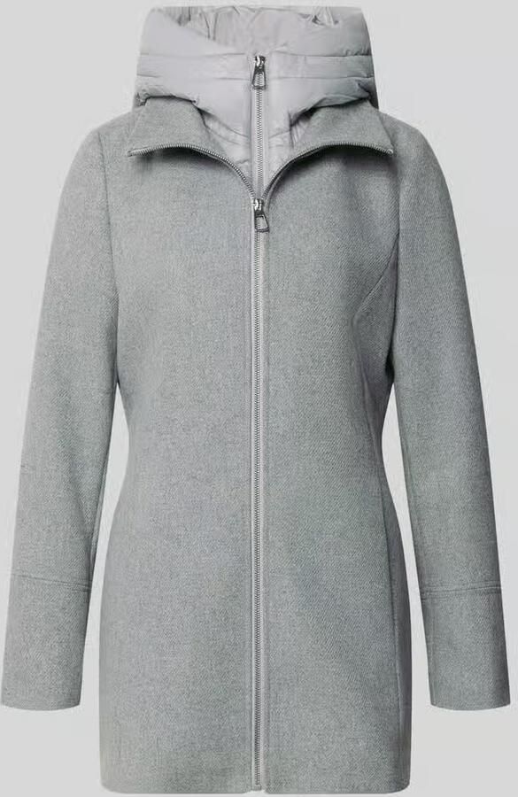 Christian Berg Woman Selection Lange jas met wol