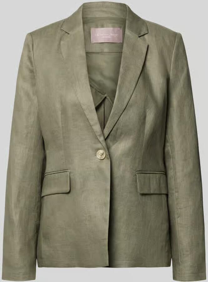 Christian Berg Woman Selection Linnen blazer van puur linnen met reverskraag - Foto 2