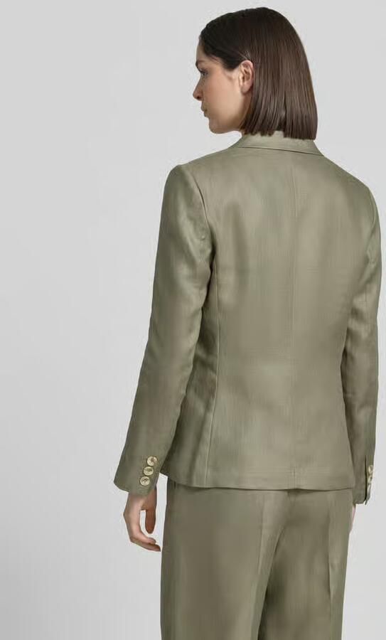 Christian Berg Woman Selection Linnen blazer van puur linnen met reverskraag - Foto 3
