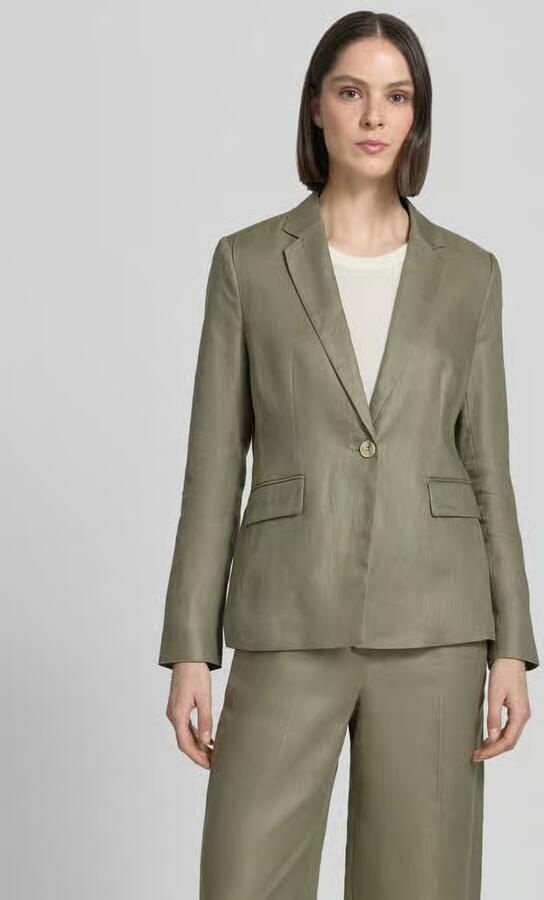 Christian Berg Woman Selection Linnen blazer van puur linnen met reverskraag - Foto 2