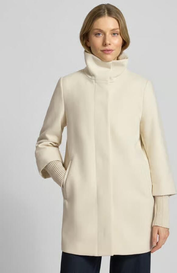 Christian Berg Woman Selection Loose fit lange jas met wol - Foto 2