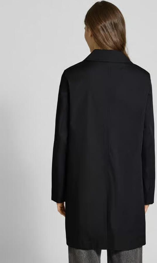 Christian Berg Woman Selection Mantel met blinde knoopsluiting en steekzakken