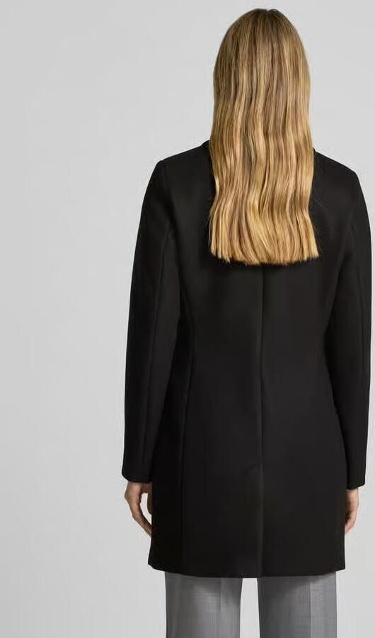 Christian Berg Woman Selection Lange jas met reverskraag en klepzakken - Foto 4