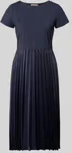 Christian Berg Woman Selection midi-jurk in met plissés