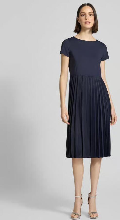 Christian Berg Woman Selection midi-jurk in met plissés - Foto 2