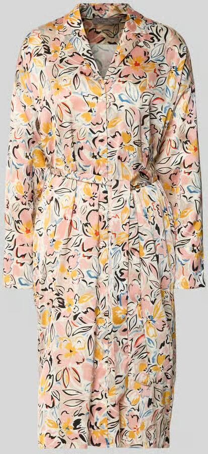 Christian Berg Woman Selection Midi-jurk met all-over motief