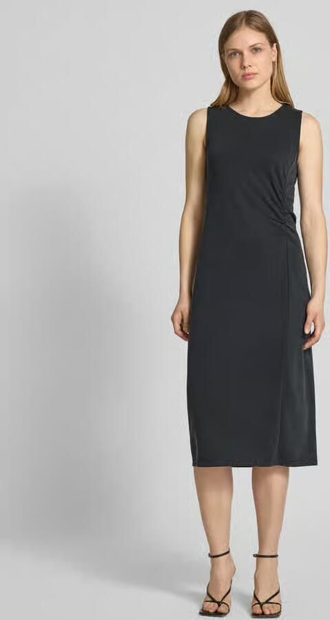 Christian Berg Woman Selection Midi-jurk met plooien opzij - Foto 2