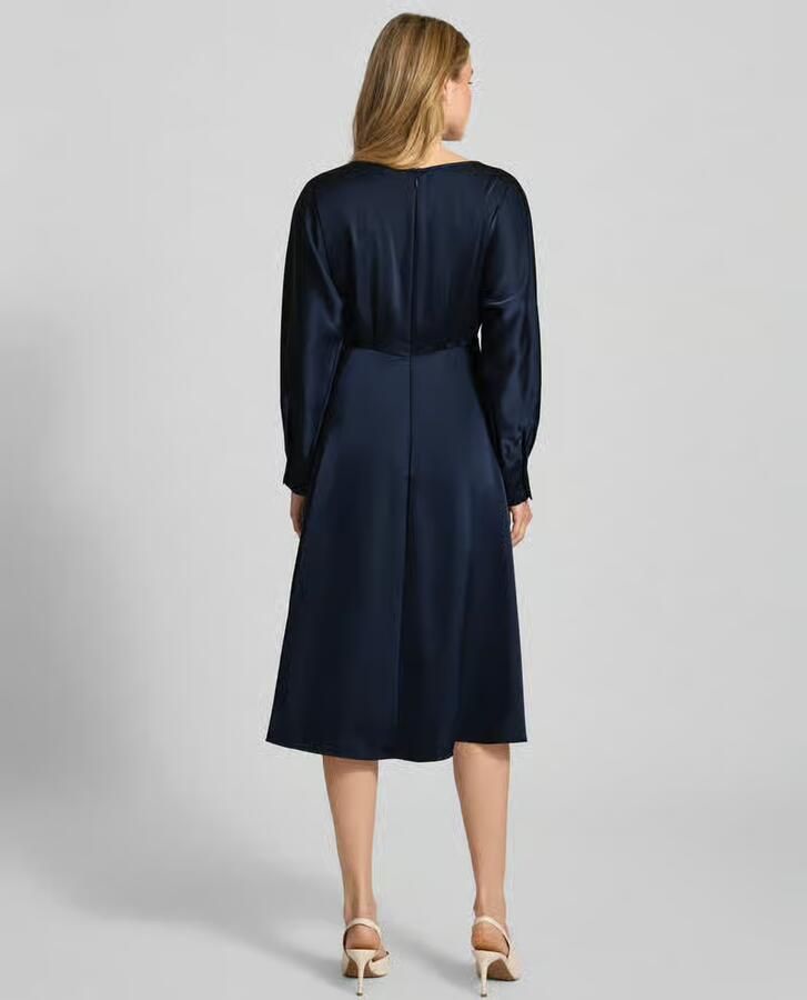 Christian Berg Woman Selection Midi-jurk met ronde hals