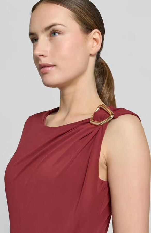 Christian Berg Woman Selection midi-jurk met schouder-applicatie
