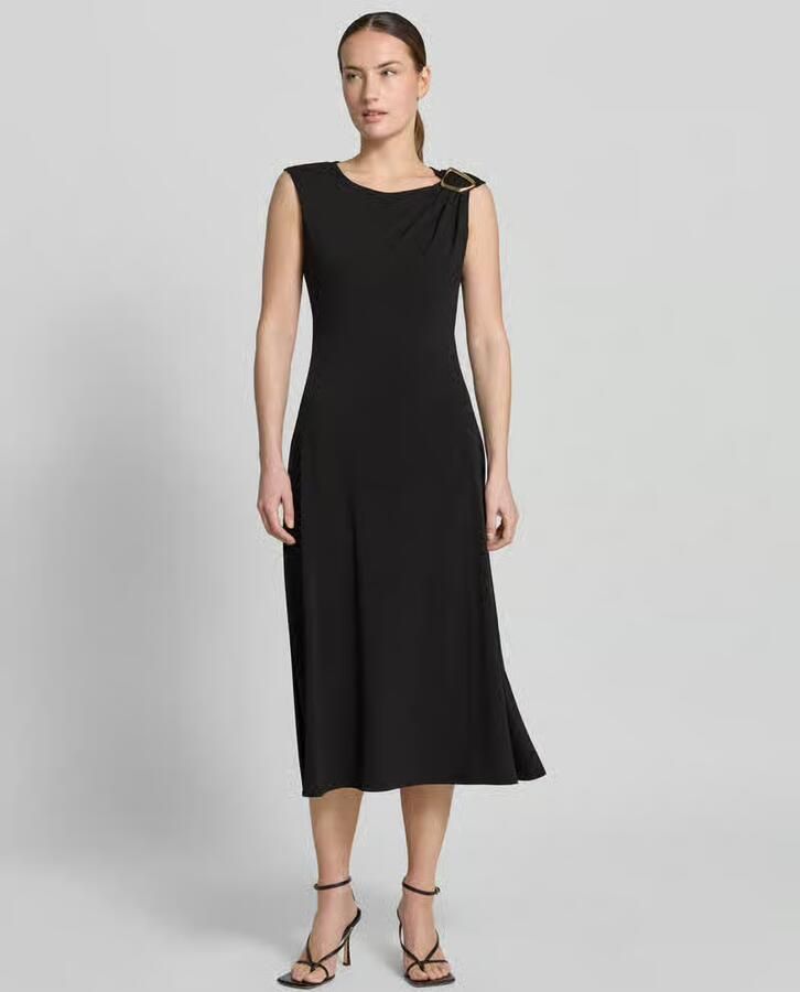 Christian Berg Woman Selection midi-jurk met schouder-applicatie - Foto 2