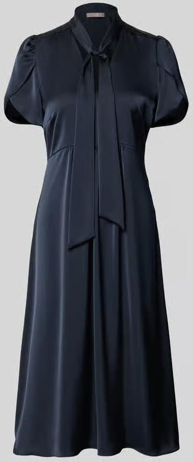 Christian Berg Woman Selection Midi-jurk met V-hals en Strik - Foto 2