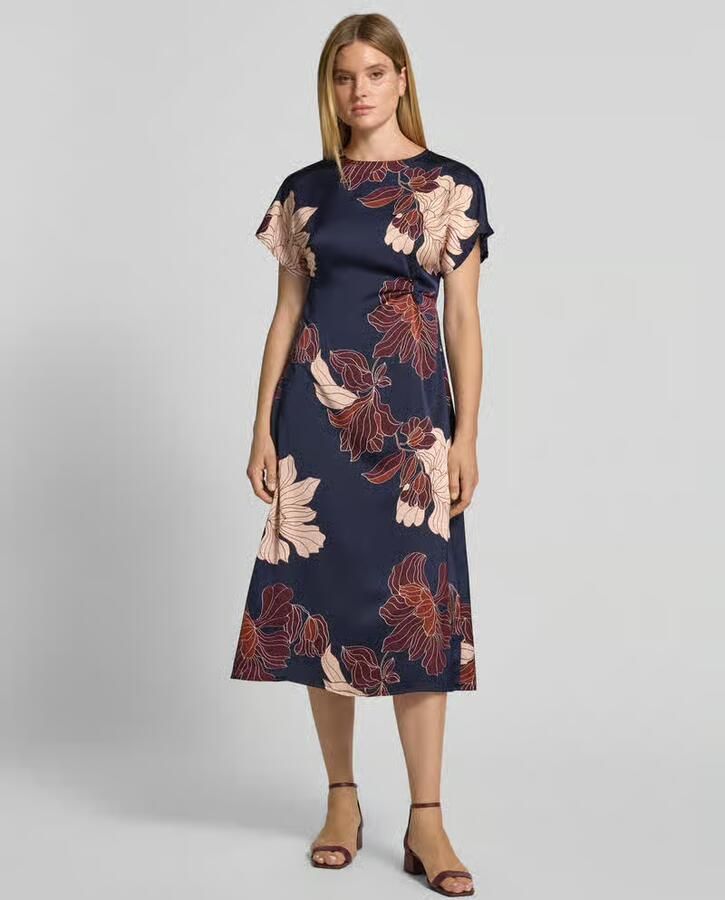 Christian Berg Woman Selection Midi-jurk van satijn - Foto 2