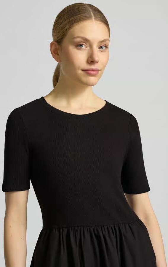 Christian Berg Woman Selection Midijurk met plissé-look