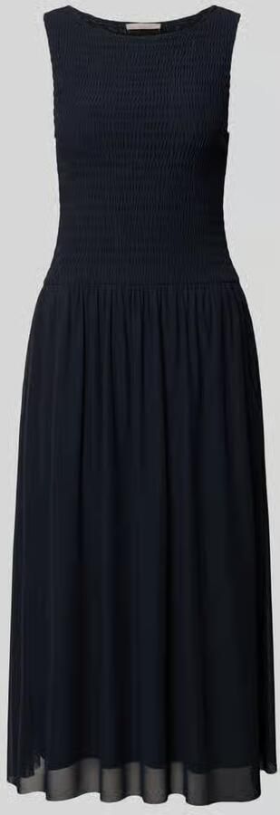 Christian Berg Woman Selection Midijurk van mesh met smokdetails - Foto 2