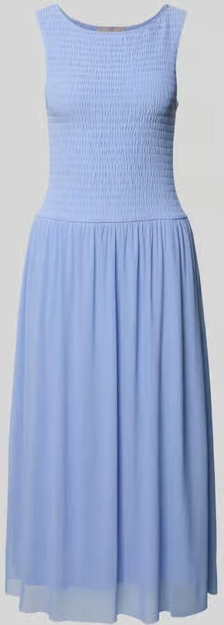 Christian Berg Woman Selection Midijurk van mesh met smokdetails - Foto 2