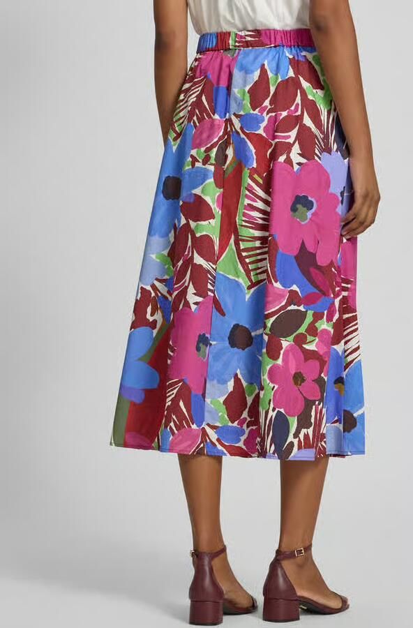 Christian Berg Woman Selection Midirok in all-over look met elastische band - Foto 3