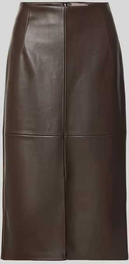 Christian Berg Woman Selection Midirok in lederlook - Foto 3