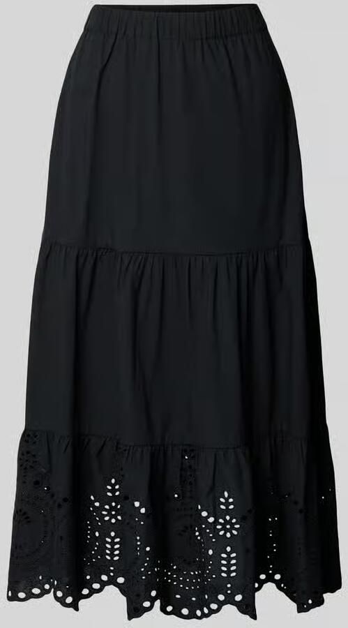 Christian Berg Woman Selection midirok met ajourwerk - Foto 2