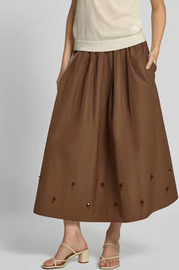 Christian Berg Woman Selection midirok met siersteentjes - Foto 2