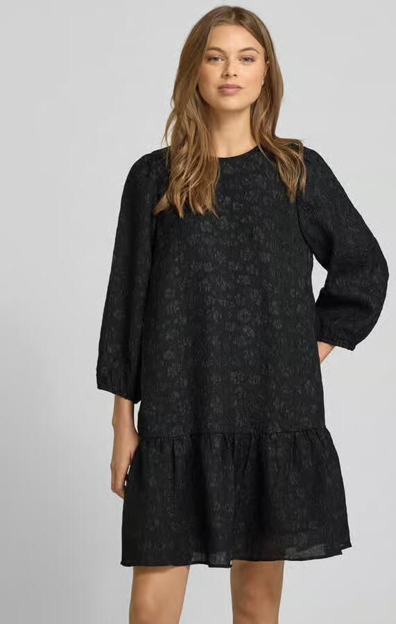 Christian Berg Woman Selection Mini-jurk in laagjeslook met 3 4-mouwen - Foto 2