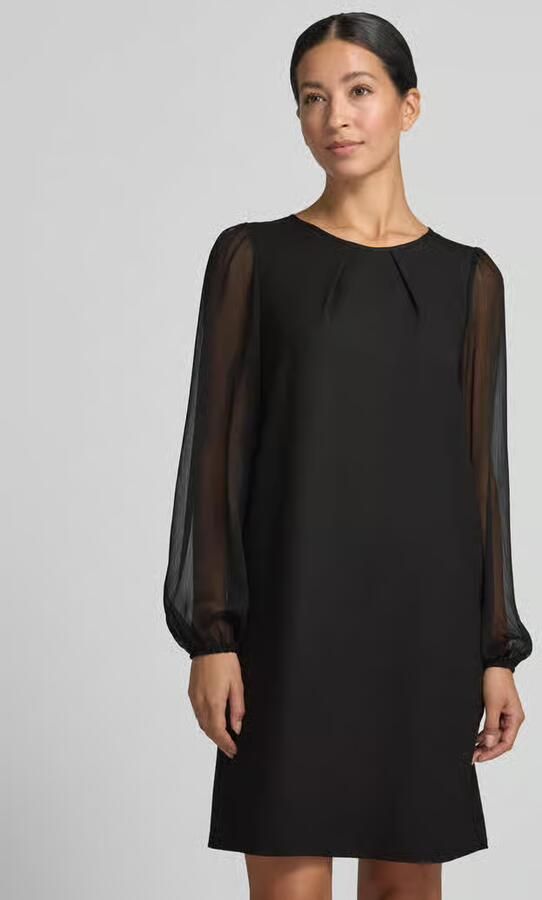 Christian Berg Woman Selection Mini-jurk met semitransparante mouwen - Foto 2