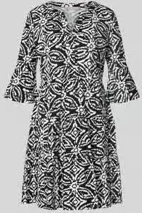 Christian Berg Woman Selection mini-jurk met tuniekhals