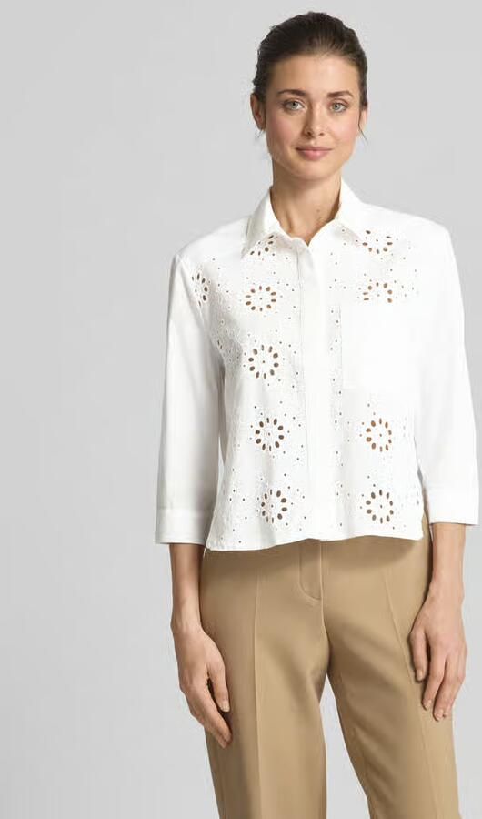 Christian Berg Woman Selection Overhemdblouse met knoopsluiting - Foto 3