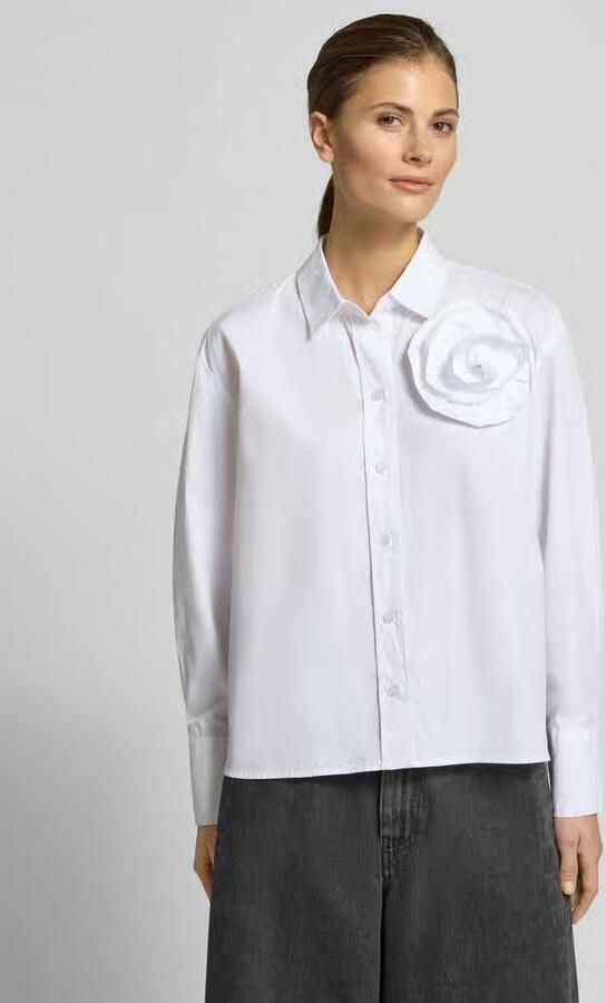 Christian Berg Woman Selection overhemdblouse met knoopsluiting - Foto 4