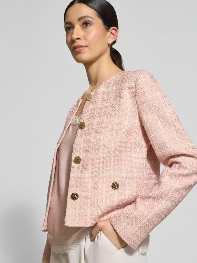 Christian Berg Woman Selection Regular fit blazer in bouclé-look - Foto 2