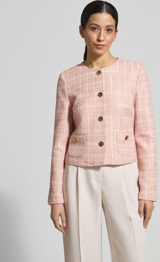 Christian Berg Woman Selection regular fit blazer in bouclé-look - Foto 3